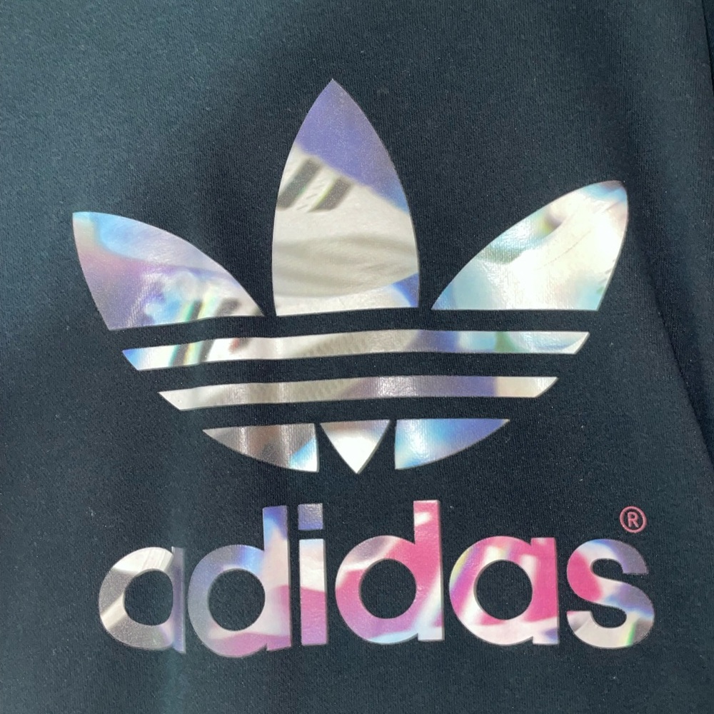 Black Adidas Brand Pullover Sweater - Picture 2 of 3